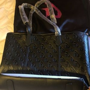 GLAMAHOLIC sleek tote bag